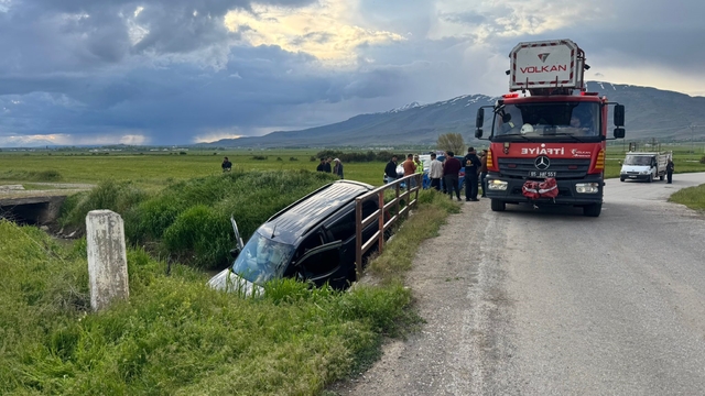Van'ın Muradiye ilçesinde trafik kazası: 1 yaralı