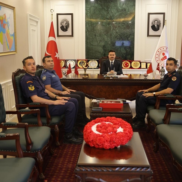 Gökçeada'da bayram tedbirleri masaya yatırıldı