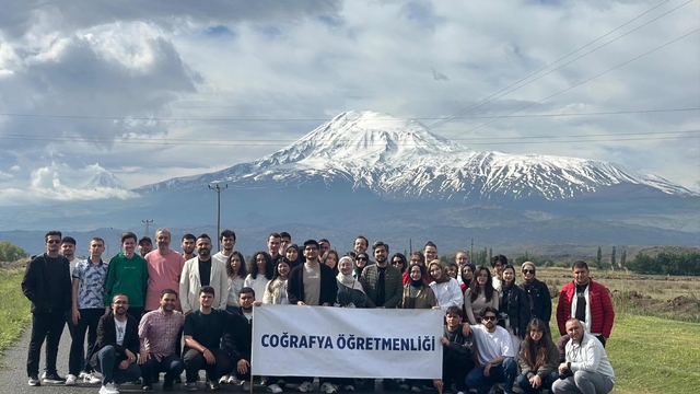 Geleceğin coğrafya öğretmenlerinden Kuzeydoğu Anadolu'da saha araştırması