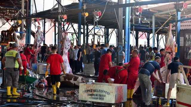 Sokakta kurban kesip, atıklarını gömenlere 29 bin 529 lira ceza