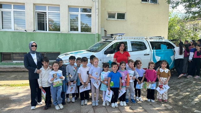 Düzce'de miniklere sağlık ve hareket bilinci aşılandı