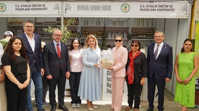GastroFest'e damgasını vuran Ayvalık Kooperatifi'ne ilgi sürüyor