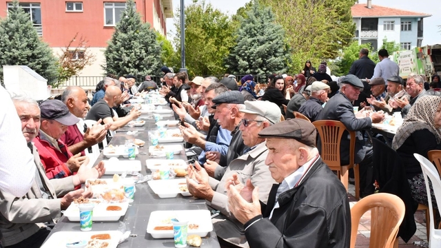 Beylikova'da  yağmur ve şükür duası yapıldı