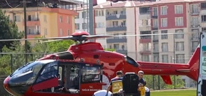 Hava ambulansı 7 aylık bebek için havalandı