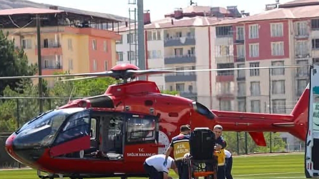 Hava ambulansı 7 aylık bebek için havalandı