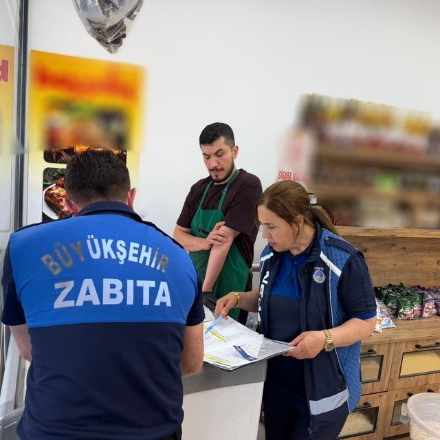Zabıta ekipleri bayram öncesi denetimlerini sıklaştırdı