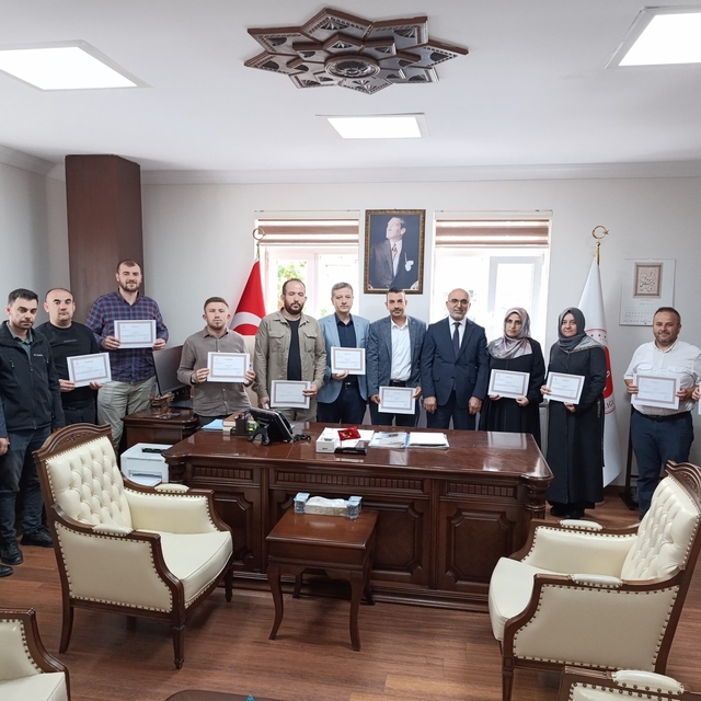 Müftülük personellerine ilk yardım eğitimi verildi