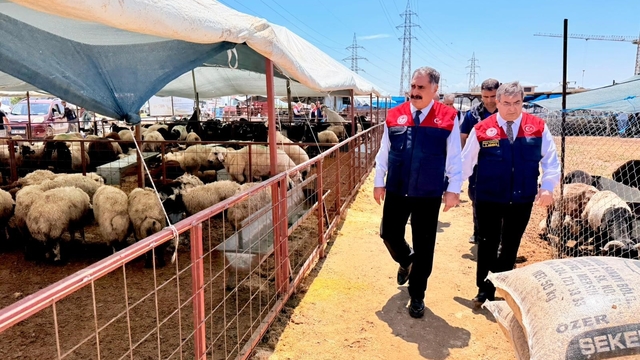 Mersin'de Kurban Bayramı öncesi satış noktalarında sıkı denetim