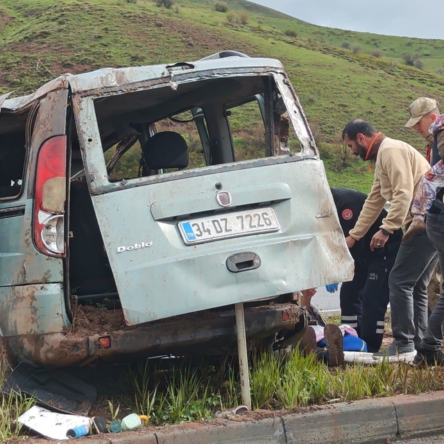 Aşkale'de trafik kazası: 7 yaralı