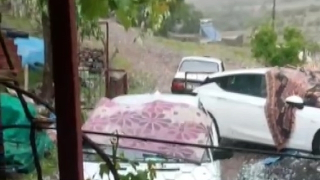 Diyarbakır'da sağanak ve dolu etkili oldu (3)