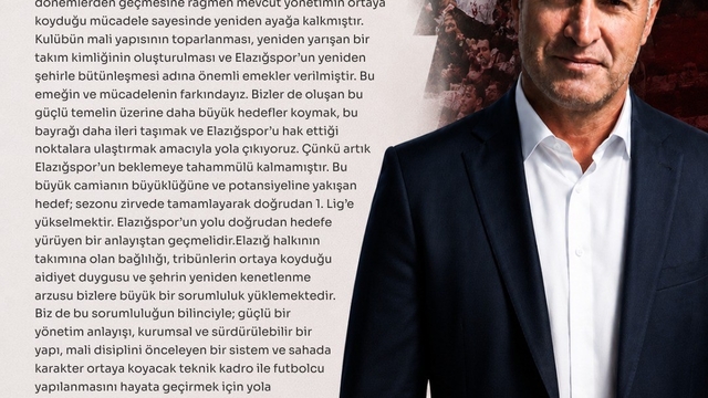Ahmet Toprak, Elazığspor başkanlığına adaylığını açıkladı