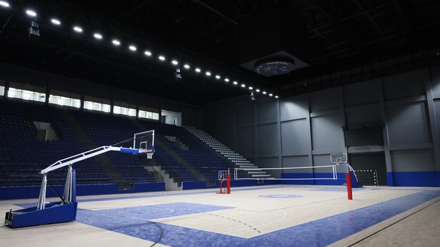 Aydın'da 3 bin kişilik spor salonunda sona gelindi
