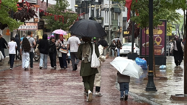 Karabük'te sağanak