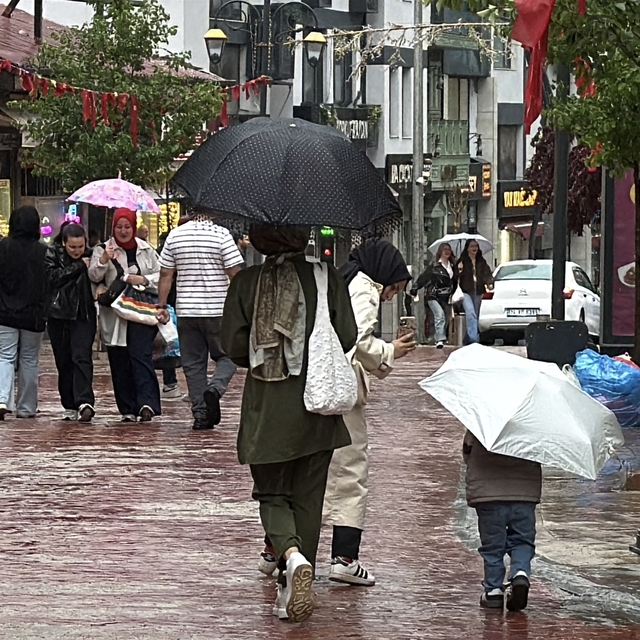 Karabük'te sağanak