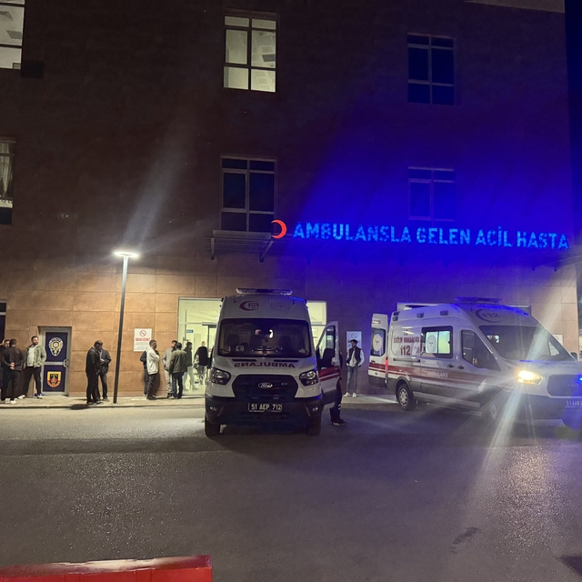 Niğde'de silahlı kavga: 1 yaralı