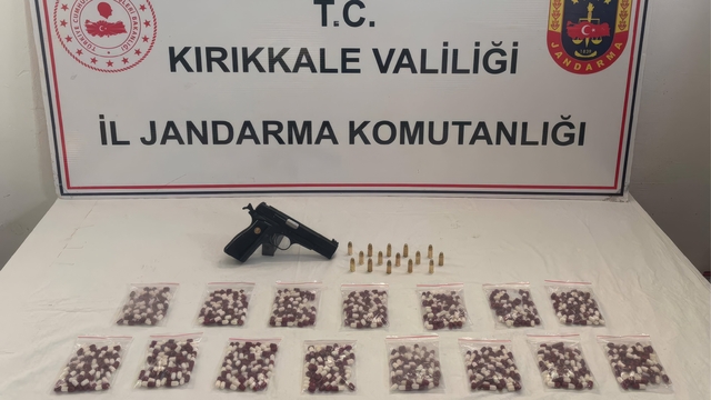 Kırıkkale'de uyuşturucu operasyonu: 1 gözaltı