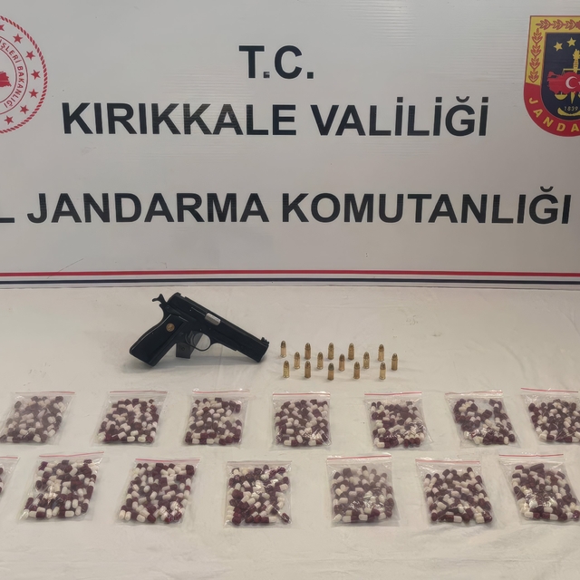 Kırıkkale'de uyuşturucu operasyonu: 1 gözaltı