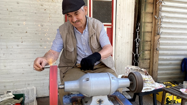 Bıçakçılarda bayram mesaisi