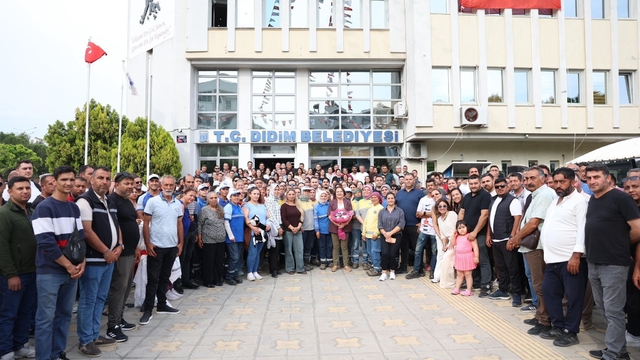 Didim Belediyesi'nde bayramlaşma programı gerekleştirildi