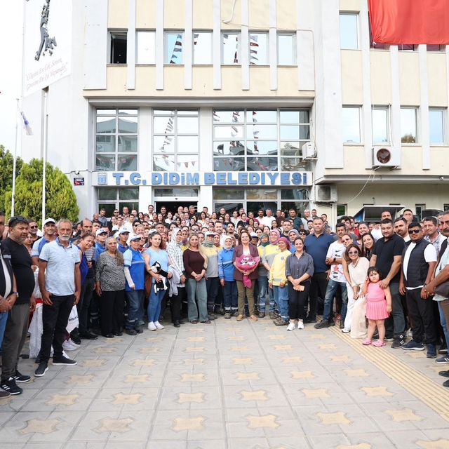 Didim Belediyesi'nde bayramlaşma programı gerekleştirildi