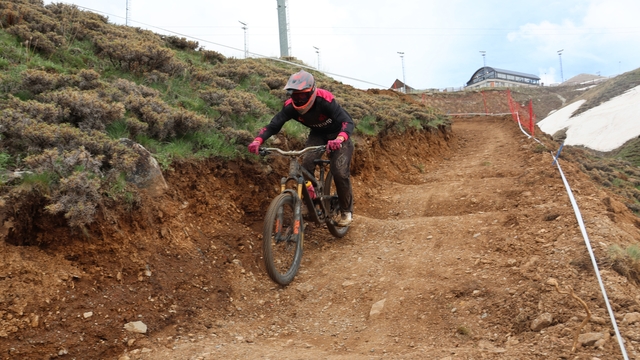 Palandöken'de Downhill Türkiye Şampiyonası heyecanı