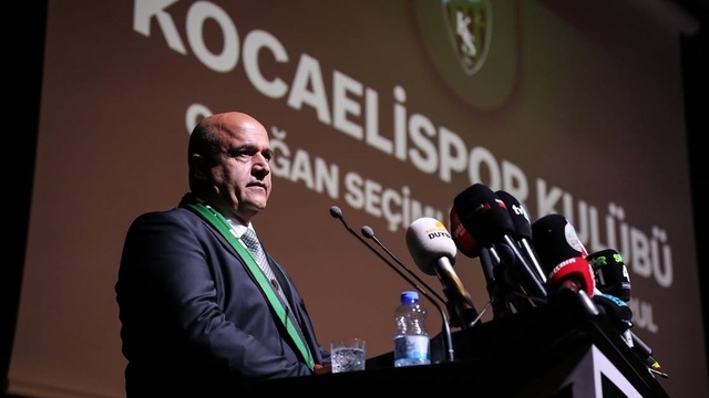 Recep Durul, yeniden Kocaelispor başkanlığına seçildi