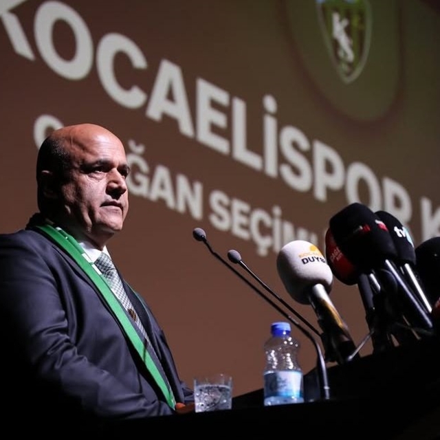 Recep Durul, yeniden Kocaelispor başkanlığına seçildi