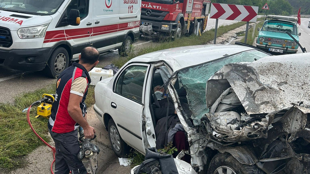 Tokat'ta trafik kazası: 5 yaralı