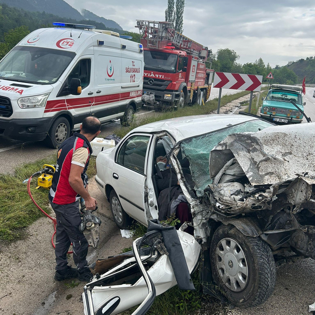 Tokat'ta trafik kazası: 5 yaralı