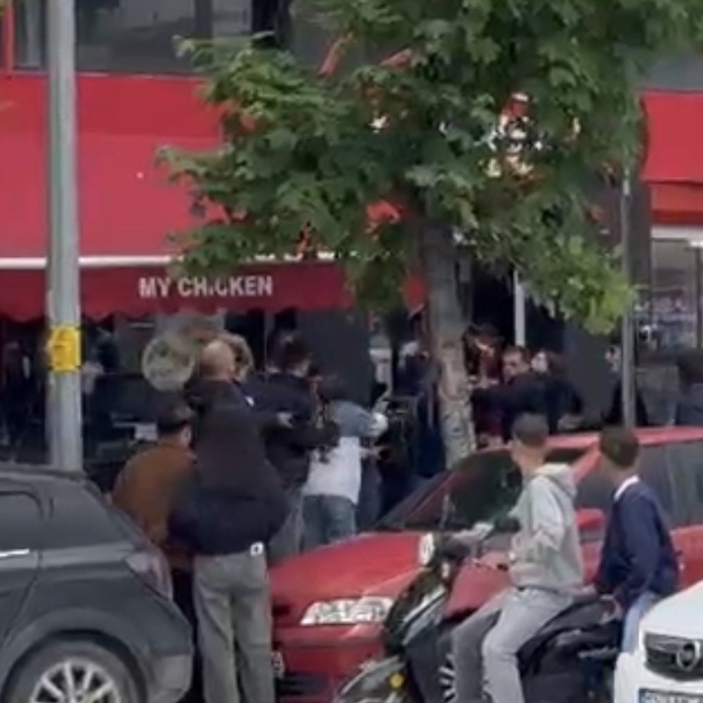 Eskişehir'de cadde ortasında kavga