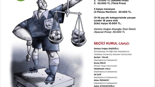 Denizli Büyükşehirin karikatür yarışmasına yoğun ilgi
