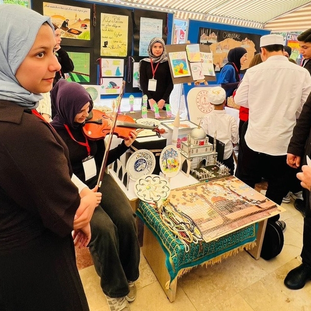 Denizli'de 'Vakti Kuşanmak' projesi büyük ilgi gördü