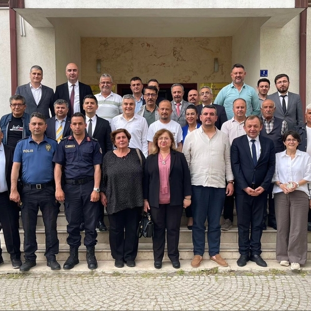 Germencik'te protokol ve vatandaşlar bayramlaşma programında buluştu