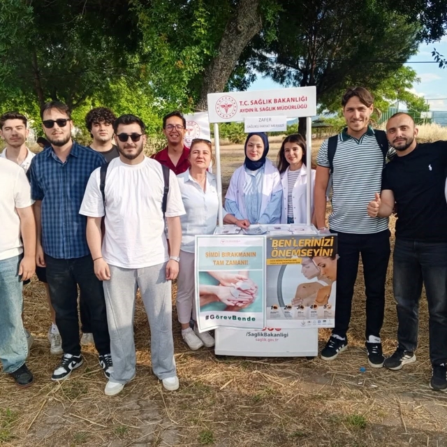 Nazilli'de cilt kanseri ve sigara zararlarına dikkat çekildi