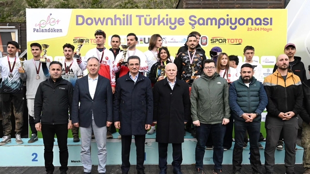 Downhill Türkiye Şampiyonası'nda madalyalar sahibini buldu