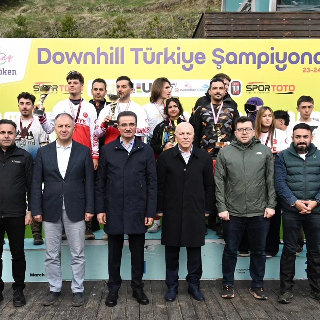 Downhill Türkiye Şampiyonası'nda madalyalar sahibini buldu