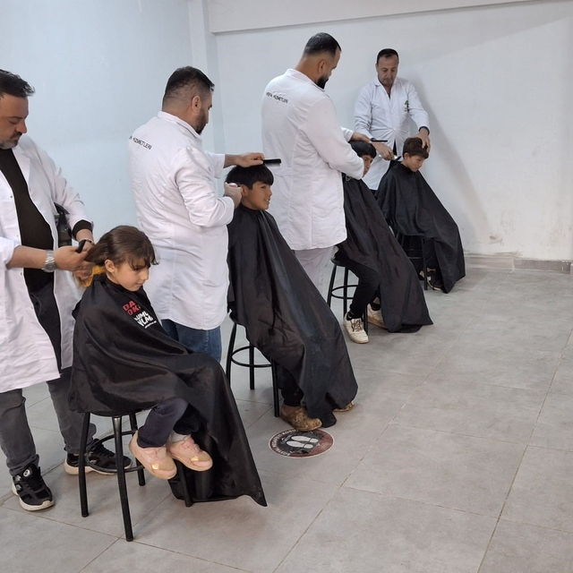 Şehitkamil'den köy okullarında bayrama yakışan anlamlı etkinlik