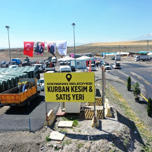 Bölgenin en büyük kesim ve satış yeri Kocasinan'da hazır