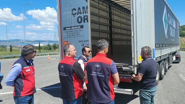Çanakkale'de Kurban Bayramı öncesi denetimler devam ediyor