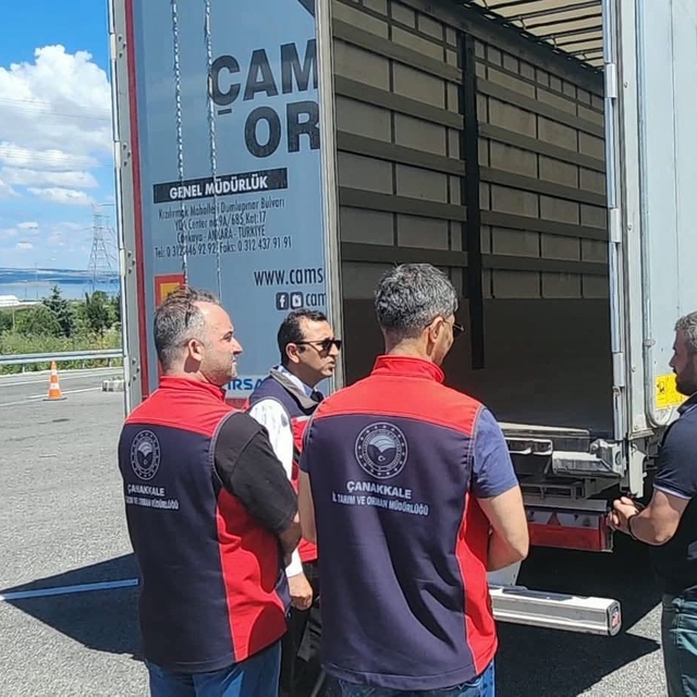 Çanakkale'de Kurban Bayramı öncesi denetimler devam ediyor