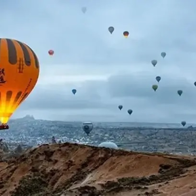 Kapadokya'da bayram tatilinde konaklama tesislerinin doluluk oranı yüzde 80...