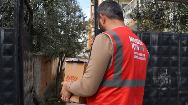Manisa Büyükşehir'den bayram öncesi gönüllere dokunan destek