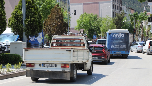 Amasya'da taşıt sayısı 166 bini geçti