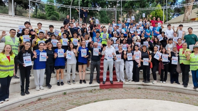 Aydın'da oryantiring heyecanı Pınarbaşı'nda yaşandı