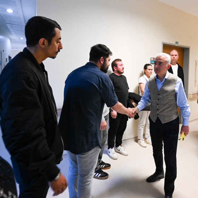 Kırklareli Valisi Turan, hasta ziyaretlerinde bulundu