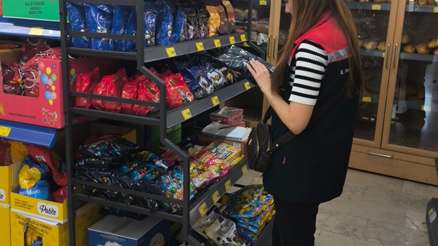 Tekirdağ'da gıda satan iş yerleri denetlendi