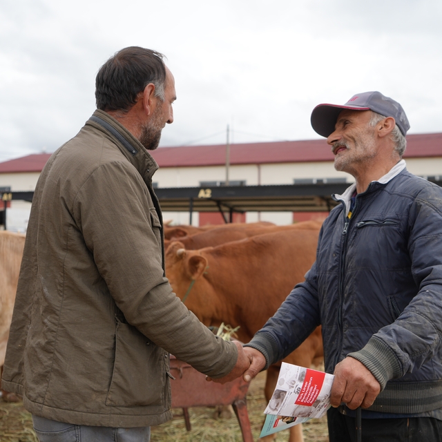 Bayburt kurban pazarında arife hareketliliği