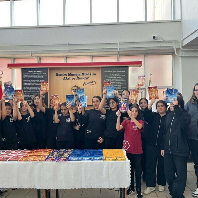 Hayal güçleriyle küçük yazarlara dönüştüler