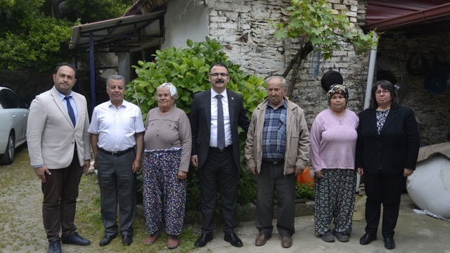 Sultanhisar protokolü şehit ailelerini unutmadı