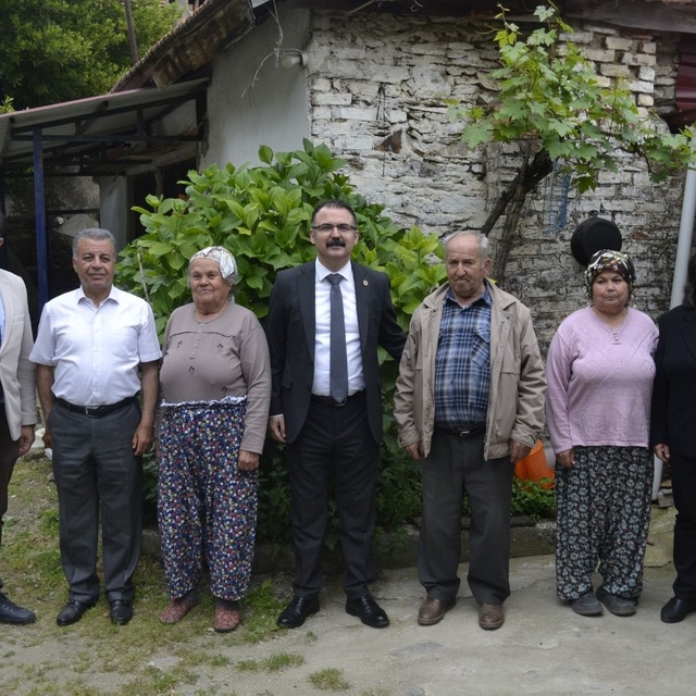 Sultanhisar protokolü şehit ailelerini unutmadı